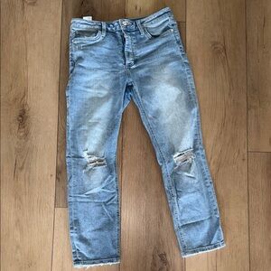 Sam Edelman Light Blue Distressed Jeans